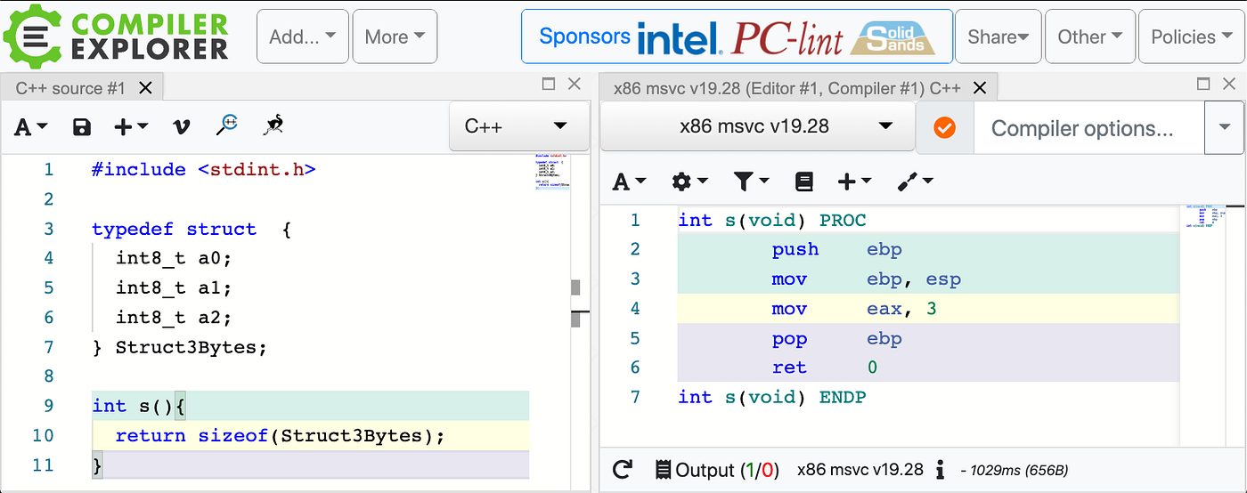 Implementando structs por valor en Dart FFI