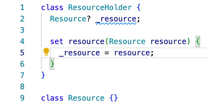Visual Studio Code después de convertir a un cuerpo de bloque.