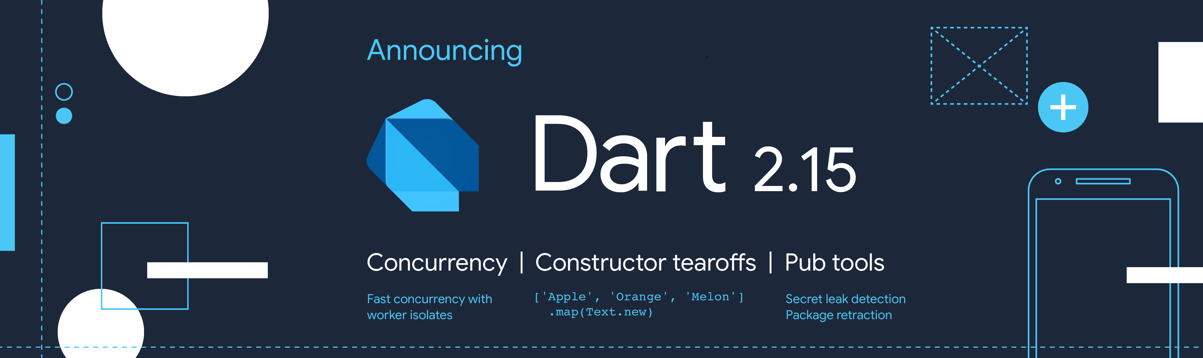 Anunciando Dart 2.15