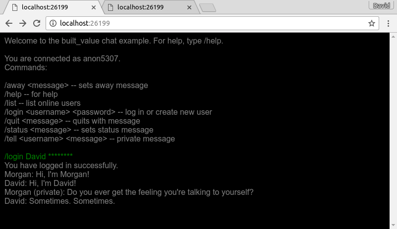 Construyendo una aplicación de chat en Dart